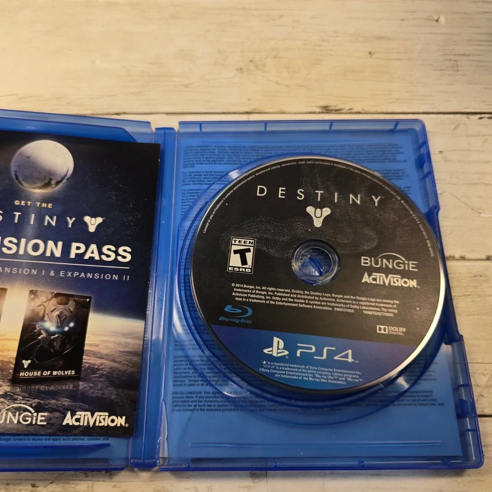 Destiny Sony PlayStation 4 PS4 Bungie Activision First Person Shooter Game Disc